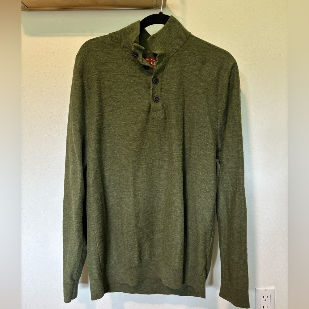 Red Ale Mockneck Sweater
